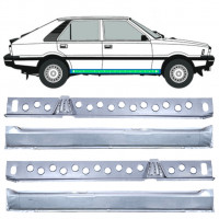 Pannello di riparazione sottoporta interno ed esterno per FSO Polonez 1978-2002 / Set 12539