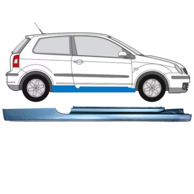 Sottoporta Lamiera Completo per Volkswagen Polo 2001-2009 / Destra 12856
