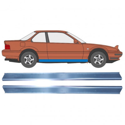 Pannello di riparazione sottoporta lamiera per Honda Prelude 1987-1992 / Sinistra = Destra (simmetrico) / Set 10276