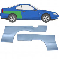 Pannello di riparazione parafango posteriore per Honda Prelude 1992-1997 / Sinistra+Destra / Set 10268