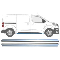 Pannello di riparazione sottoporta inferiore per Toyota Proace Verso 2016- / Sinistra+Destra / Set 15601