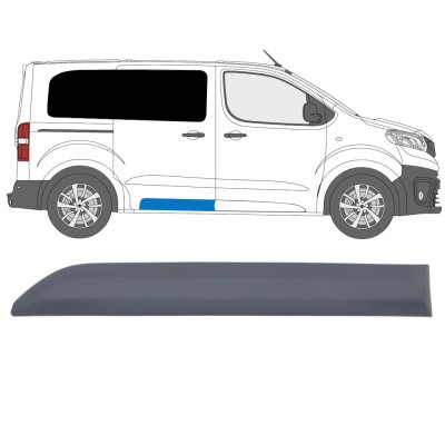 Modanatura porta scorrevole per Toyota Proace Verso 2016- / Destra 14894