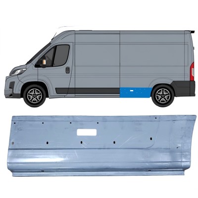 Pannello di riparazione parafango posteriore per Toyota Proace Max 2024- / Sinistra 16720