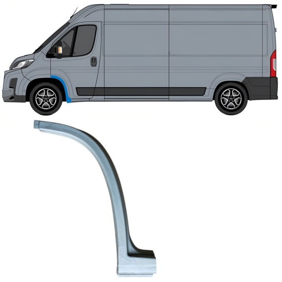 Pannello di riparazione parafango anteriore per Toyota Proace Max 2024- / Sinistra 16836