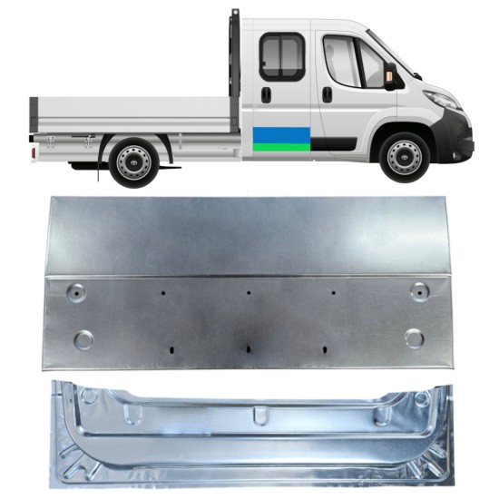 Lamiera di riparazione interno ed esterno porta posteriore per Toyota Proace Max 2024- / Sinistra = Destra (simmetrico) 16638