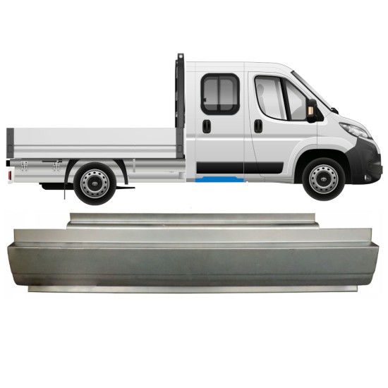 Lamiera di riparazione sottoporta posteriore per Toyota Proace Max 2024- / Sinistra = Destra (simmetrico) 16691