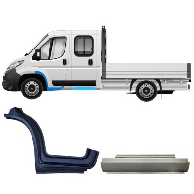 Set di pannelli di riparazione per Toyota Proace Max 2024- / Sinistra 16685