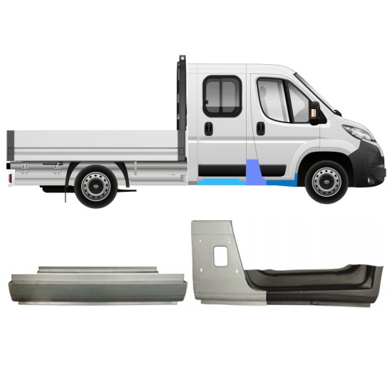 Set di pannelli di riparazione per Toyota Proace Max 2024- / Destra 16686