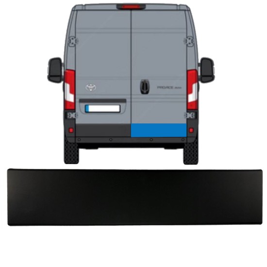 Modanatura laterale porta posteriore per Toyota Proace Max 2024- / Destra 15931