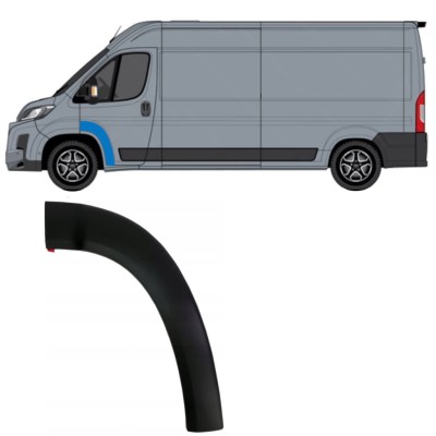 Modanatura porta anteriore per Toyota Proace Max 2024- / Sinistra 15883