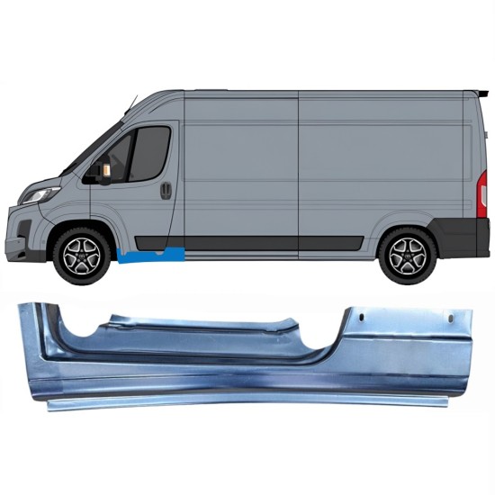 Pannello di riparazione davanzale della porta anteriore per Toyota Proace Max 2024- / Sinistra 16676