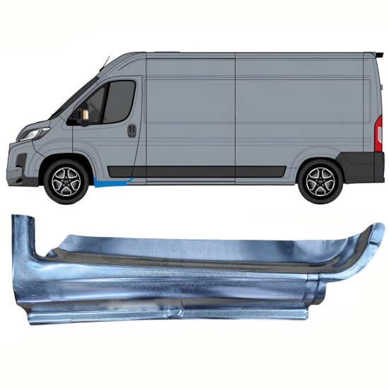 Pannello di riparazione davanzale della porta anteriore per Toyota Proace Max 2024- / Sinistra 16630