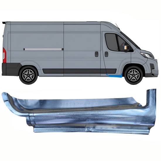 Pannello di riparazione davanzale della porta anteriore per Toyota Proace Max 2024- / Destra 16629