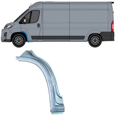 Pannello di riparazione parafango anteriore per Toyota Proace Max 2024- / Sinistra 16640