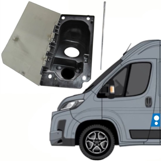 Sportellino del carburante EURO 6 ADBLUE per Toyota Proace Max 2024- / Sinistra / Set 15945