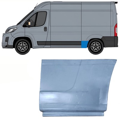 Pannello di riparazione parafango posteriore per Toyota Proace Max 2024- / Sinistra 16745