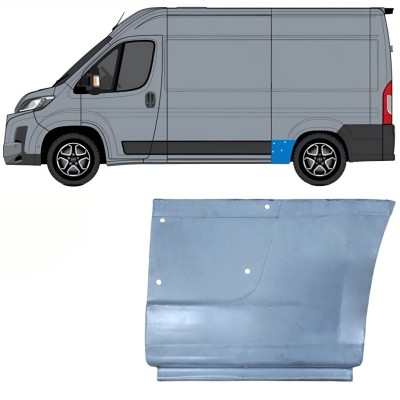 Pannello di riparazione parafango posteriore per Toyota Proace Max 2024- / Sinistra 16751