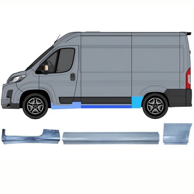 Set di pannelli di riparazione per Toyota Proace Max 2024- / Sinistra / 16753