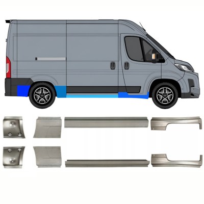 Set di pannelli di riparazione per Toyota Proace Max 2024- / Sinistra+Destra 16688