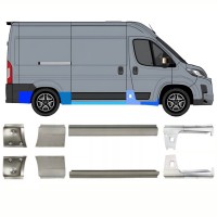 Set di pannelli di riparazione per Toyota Proace Max 2024- / Sinistra+Destra 16714