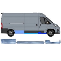 Set di pannelli di riparazione per Toyota Proace Max 2024- / Destra 16757