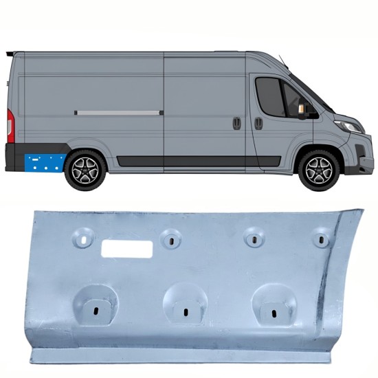 Pannello di riparazione parafango posteriore per Toyota Proace Max 2024- / Destra 16739