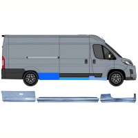 Set di pannelli di riparazione per Toyota Proace Max 2024- / Destra 16758