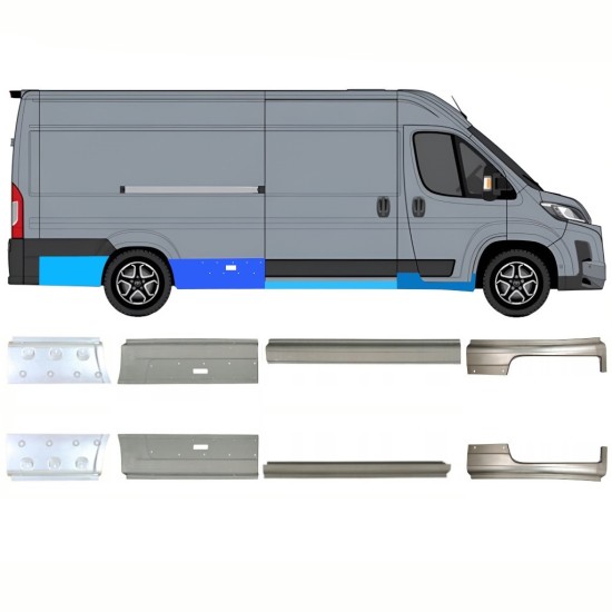 Set di pannelli di riparazione per Toyota Proace Max 2024- / Sinistra+Destra 16707