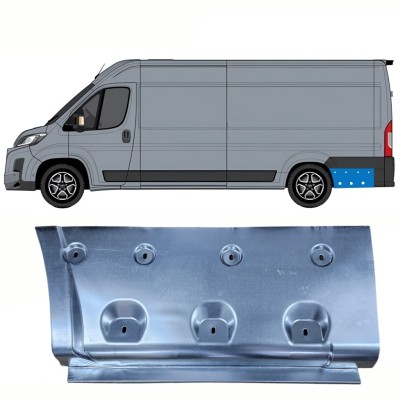 Pannello di riparazione parafango posteriore per Toyota Proace Max 2024- / Sinistra 16747