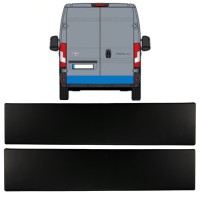 Modanatura laterale porta posteriore per Toyota Proace Max 2024- / Sinistra+Destra 15933