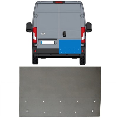 Pannello di riparazione porta posteriore per Toyota Proace Max 2024- / Destra 16725