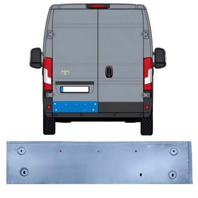 Pannello di riparazione porta posteriore per Toyota Proace Max 2024- / Sinistra 16721