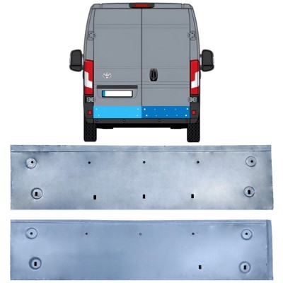 Pannello di riparazione porta posteriore per Toyota Proace Max 2024- / Sinistra+Destra 16723