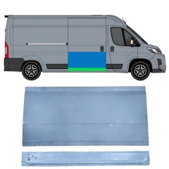 Pannello di riparazione esterno inferiore porta scorrevole per Toyota Proace Max 2024- / Destra 16631