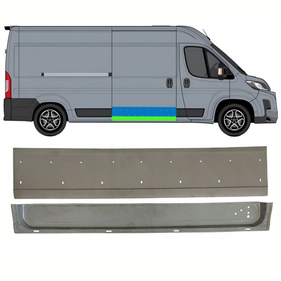 Pannello di riparazione porta scorrevole per Toyota Proace Max 2024- / Destra 16704