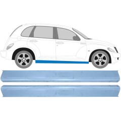 Pannello di riparazione sottoporta lamiera per Chrysler PT Cruiser 2000-2010 / Sinistra = Destra (simmetrico) / Set 9583