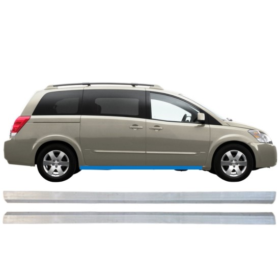 Pannello di riparazione sottoporta inferiore per Nissan Quest 2003-2009 / Sinistra+Destra / Set 15105 Pannello di riparazione sottoporta inferiore per Nissan Quest 2003-2009 / Sinistra+Destra / Set 15105