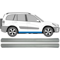 Pannello di riparazione sottoporta lamiera per Toyota Rav4 2000-2005 / Sinistra+Destra / Set 15317