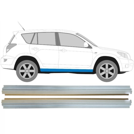 Sottoporta interno per Toyota Rav4 2006-2013 / Sinistra+Destra / Set 14908 Sottoporta interno per Toyota Rav4 2006-2013 / Sinistra+Destra / Set 14908