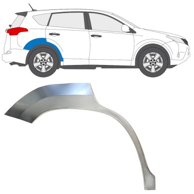 Pannello di riparazione parafango posteriore per Toyota Rav4 2013-2018 / Destra 16488