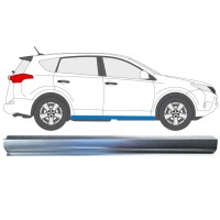 Pannello di riparazione sottoporta lamiera per Toyota Rav4 2013-2018 / Destra 16491