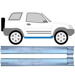 Pannello di riparazione sottoporta lamiera per Toyota Rav4 1994-2000 / Sinistra+Destra / Set 10642