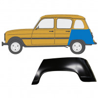 Pannello di riparazione parafango posteriore per Renault 4 1962-1993 / Sinistra 7382