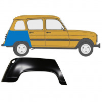 Pannello di riparazione parafango posteriore per Renault 4 1962-1993 / Destra 7381