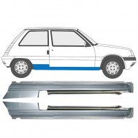 Pannello di riparazione sottoporta lamiera per Renault 5 1984-1996 / Sinistra+Destra / Set 9706