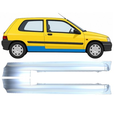 Sottoporta Lamiera Completo per Renault Clio I 1990-1998 / Sinistra+Destra / Set 11011