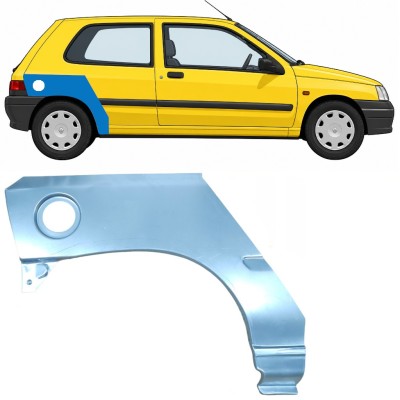 Pannello di riparazione parafango posteriore per Renault Clio I 1990-1998 / Destra 7680