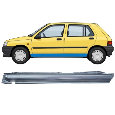 Sottoporta Lamiera Completo per Renault Clio I 1990-1998 / Sinistra 11013