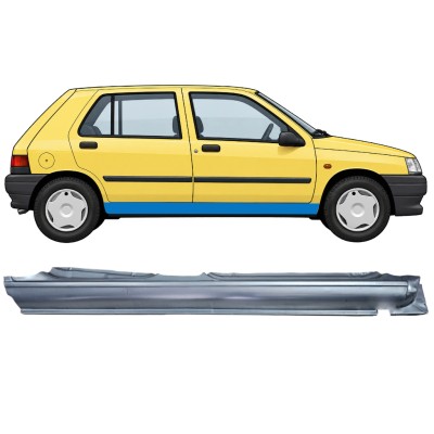 Sottoporta Lamiera Completo per Renault Clio I 1990-1998 / Destra 11012