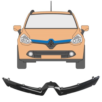 Modanatura della griglia per Renault Clio IV 2012-2016 16231